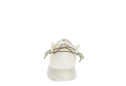 Heydude Mens Wally Slip On Sneaker - Ivory -Fashion Men Shoe Store US 01 502292 02