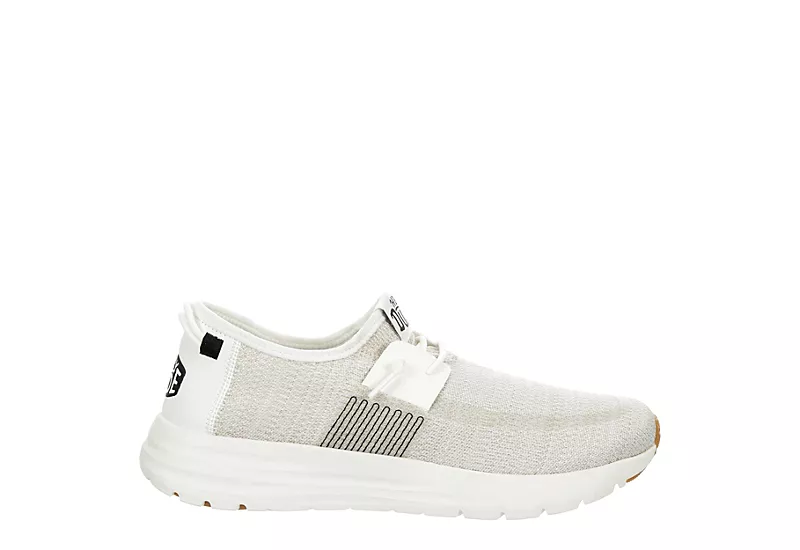 Heydude Mens Sirocco Slip On Sneaker - White 4 Heydude Mens Sirocco Slip On Sneaker - White - Image 2