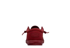 Heydude Mens Wally Slip On Sneaker - Red -Fashion Men Shoe Store US 01 502323 03