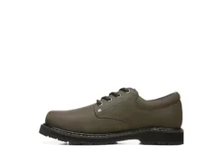 Dr. Scholls Work Mens Harrington Ii Slip Resistant Work Shoe - Chocolate -Fashion Men Shoe Store US 01 502341 03