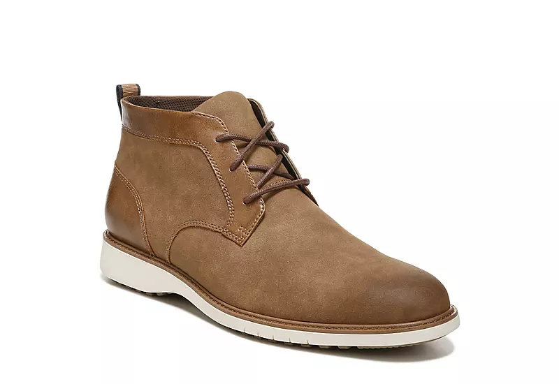 Dr. Scholls Work Mens Sync Up Chukka Boot - Tan 3 Dr. Scholls Work Mens Sync Up Chukka Boot - Tan