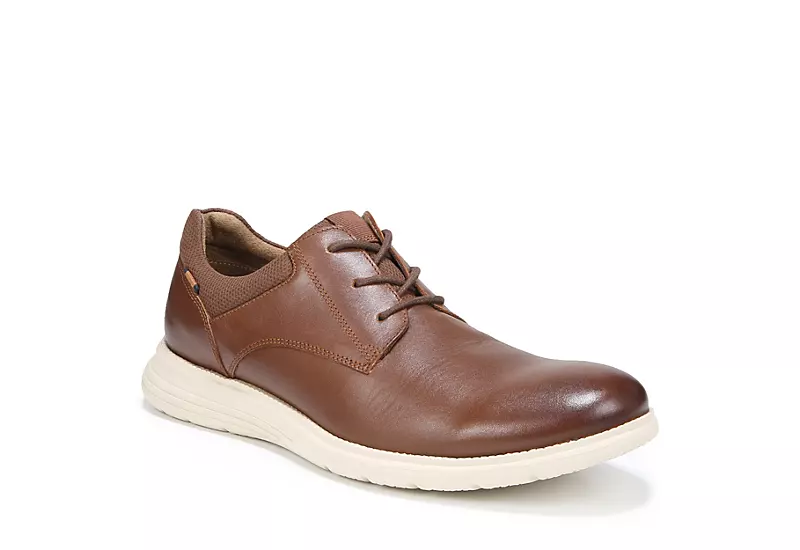 Dr. Scholls Work Mens Traveler Oxford - Brown 3 Dr. Scholls Work Mens Traveler Oxford - Brown