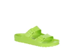 Birkenstock Mens Arizona Essentials Slide Sandal - Lime