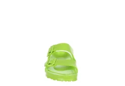Birkenstock Mens Arizona Essentials Slide Sandal - Lime -Fashion Men Shoe Store US 01 502355 02