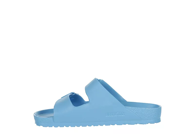 Birkenstock Mens Arizona Essentials Slide Sandal - Light Blue 6 Birkenstock Mens Arizona Essentials Slide Sandal - Light Blue - Image 4