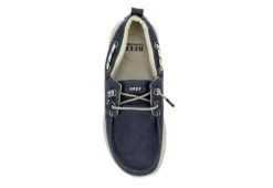 Reef Mens Swellsole Pier Boat Shoe - Navy -Fashion Men Shoe Store US 01 502367 05