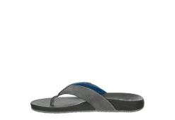 Reef Mens Cushion Spring Flip Flop Sandal - Grey -Fashion Men Shoe Store US 01 502368 03