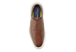 Cole Haan Mens Grand Wingtip Oxford - Tan -Fashion Men Shoe Store US 01 502384 04