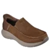 Skechers Mens Slip-ins Parson Slip On Sneaker - Brown -Fashion Men Shoe Store US 01 502402 00