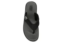 Heydude Mens Sami Flip Flop Sandal - Black -Fashion Men Shoe Store US 01 502405 05