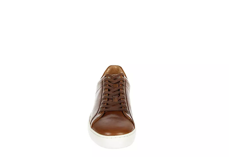 Franco Fortini Mens Devon Lace Up Sneaker - Cognac 5 Franco Fortini Mens Devon Lace Up Sneaker - Cognac - Image 3