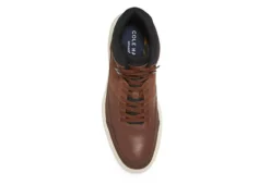 Cole Haan Mens Grand Hiker Waterproof Lace-up Boot - Tan -Fashion Men Shoe Store US 01 502419 02