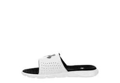 Under Armour Mens Ignite Pro Slide Sandal - White 12 Under Armour Mens Ignite Pro Slide Sandal - White -Fashion Men Shoe Store US 01 502425 03
