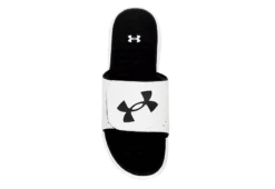 Under Armour Mens Ignite Pro Slide Sandal - White 14 Under Armour Mens Ignite Pro Slide Sandal - White -Fashion Men Shoe Store US 01 502425 05