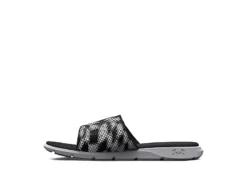 Under Armour Mens Ignite Pro Slide Sandal - Black -Fashion Men Shoe Store US 01 502428 02