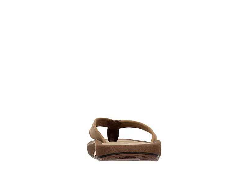 Rainbow Sandals Mens The Navigator Flip Flop Sandal - Brown 7 Rainbow Sandals Mens The Navigator Flip Flop Sandal - Brown - Image 5