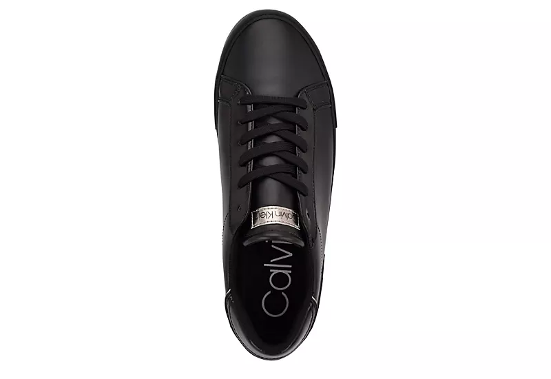 Calvin Klein Mens Reon Sneaker - Black 6 Calvin Klein Mens Reon Sneaker - Black - Image 4