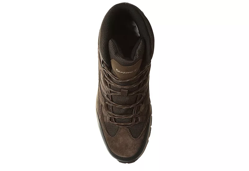 Bearpaw Mens Tallac Waterproof Mid Hiking Boot - Chocolate 7 Bearpaw Mens Tallac Waterproof Mid Hiking Boot - Chocolate - Image 5