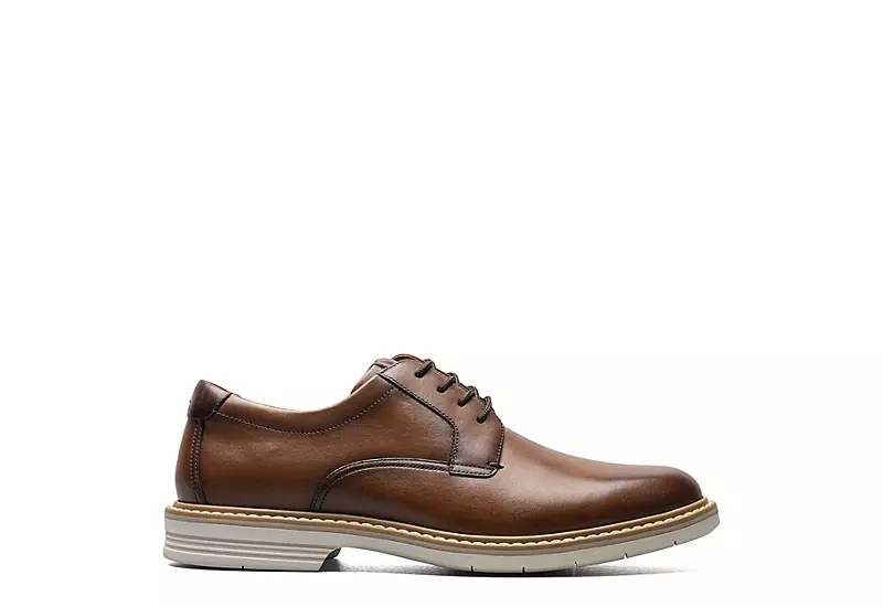 Florsheim Mens Norwalk Plain Toe Oxford - Cognac 4 Florsheim Mens Norwalk Plain Toe Oxford - Cognac - Image 2