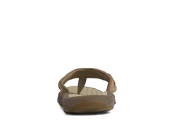 Sperry Mens Outer Banks Flip Flop Sandal - Tan -Fashion Men Shoe Store US 01 502722 03