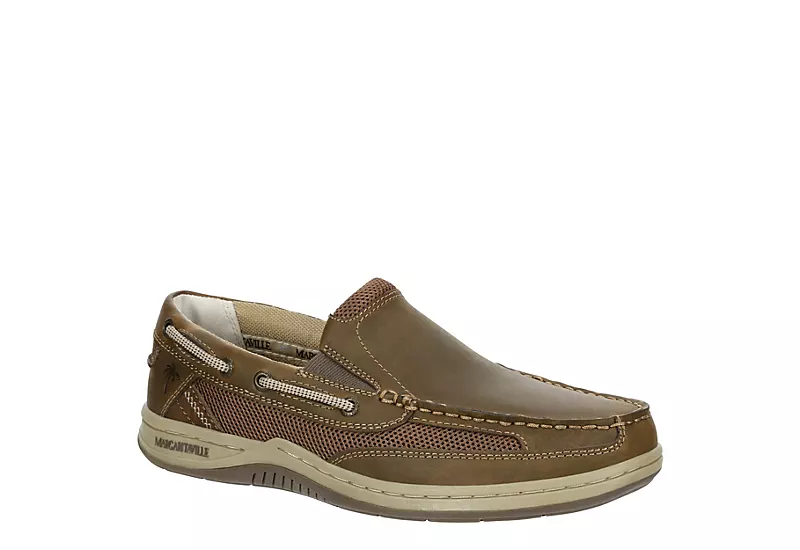 Margaritaville Mens Anchor Slip On - Brown 3 Margaritaville Mens Anchor Slip On - Brown