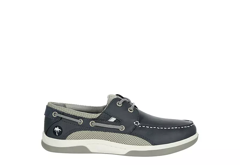 Margaritaville Mens Steady Boat Shoe - Navy 4 Margaritaville Mens Steady Boat Shoe - Navy - Image 2