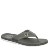 Margaritaville Mens Palm Flip Flop Sandal - Grey
