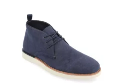 Vance Co Mens Jimmy Chukka Boot - Navy