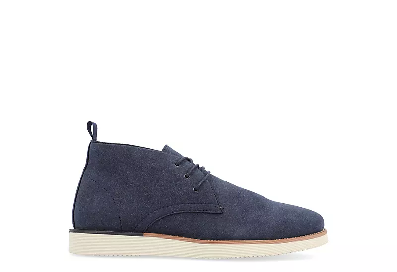 Vance Co Mens Jimmy Chukka Boot - Navy 4 Vance Co Mens Jimmy Chukka Boot - Navy - Image 2