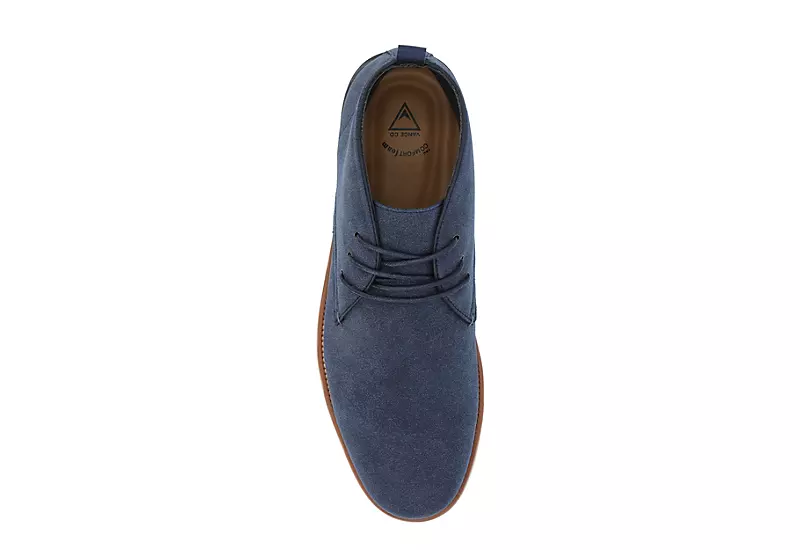 Vance Co Mens Jimmy Chukka Boot - Navy 8 Vance Co Mens Jimmy Chukka Boot - Navy - Image 6