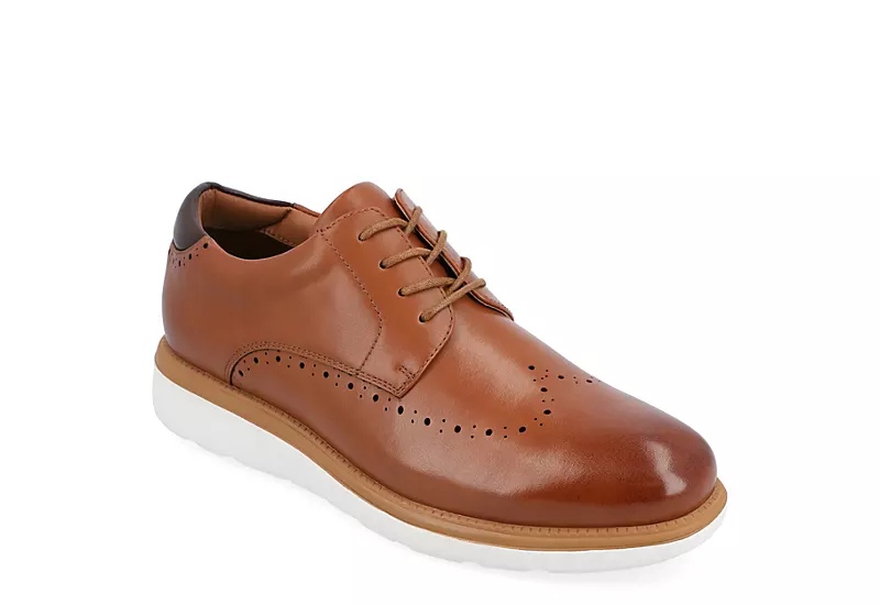 Vance Co Mens Ramos Oxford - Chestnut 3 Vance Co Mens Ramos Oxford - Chestnut