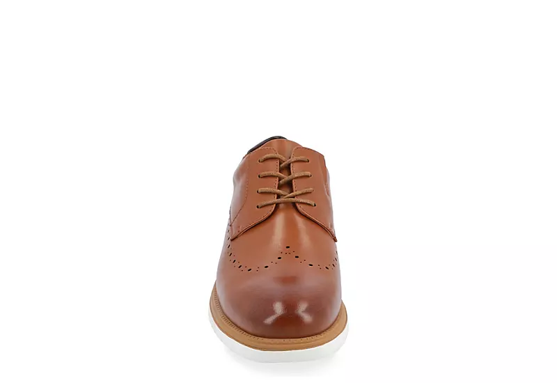 Vance Co Mens Ramos Oxford - Chestnut 5 Vance Co Mens Ramos Oxford - Chestnut - Image 3