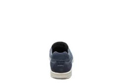 Florsheim Mens Lakeside Canvas Moc Toe Slip On Oxford - Navy -Fashion Men Shoe Store US 01 502787 04
