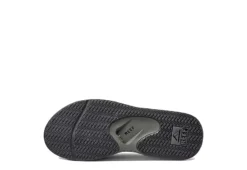 Reef Mens Fanning Flip Flop Sandal - Grey -Fashion Men Shoe Store US 01 502817 03