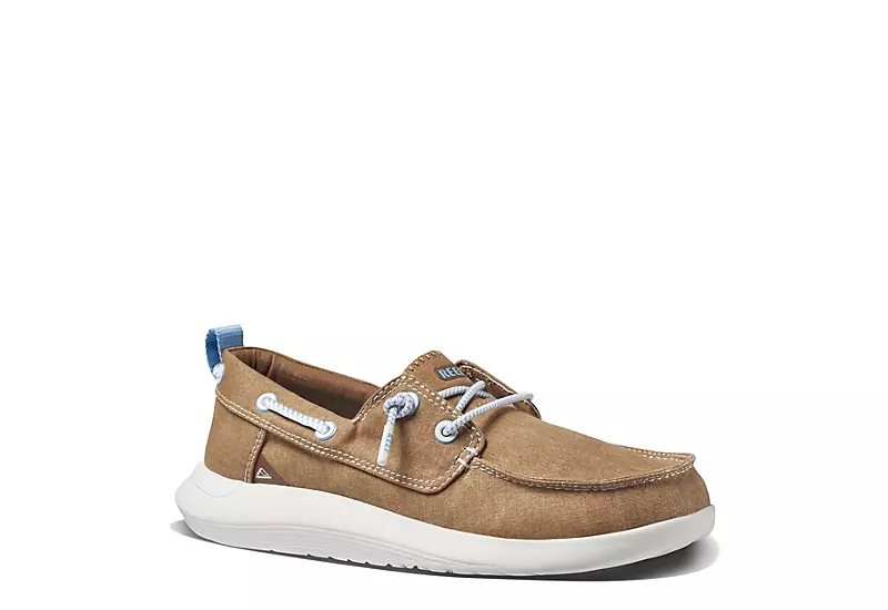 Reef Mens Swellsole Pier Boat Shoe - Brown 3 Reef Mens Swellsole Pier Boat Shoe - Brown