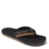 Reef Mens Cushion Dawn Flip Flop Sandal - Black -Fashion Men Shoe Store US 01 502844 00