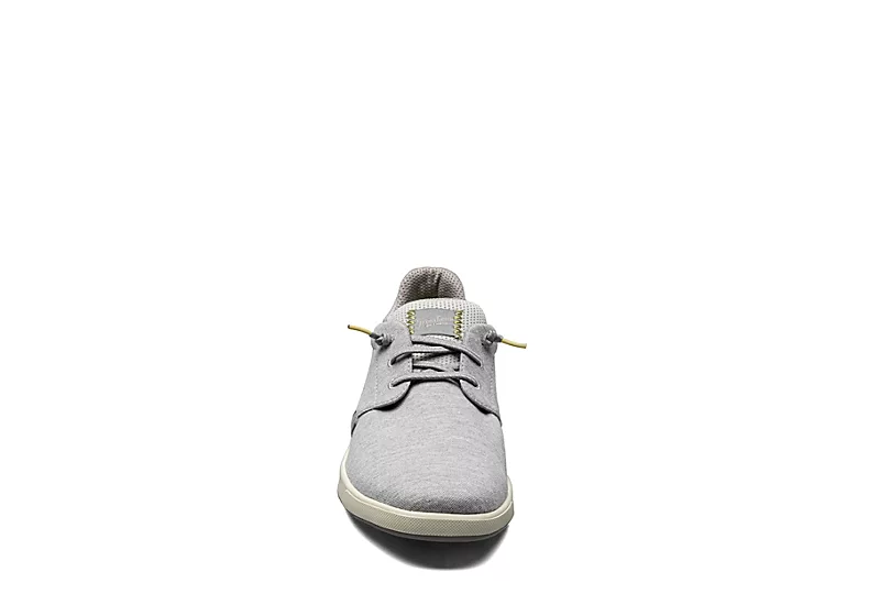 Florsheim Mens Crossover Canvas Plain Toe Slip On Sneaker - Grey 5 Florsheim Mens Crossover Canvas Plain Toe Slip On Sneaker - Grey - Image 3