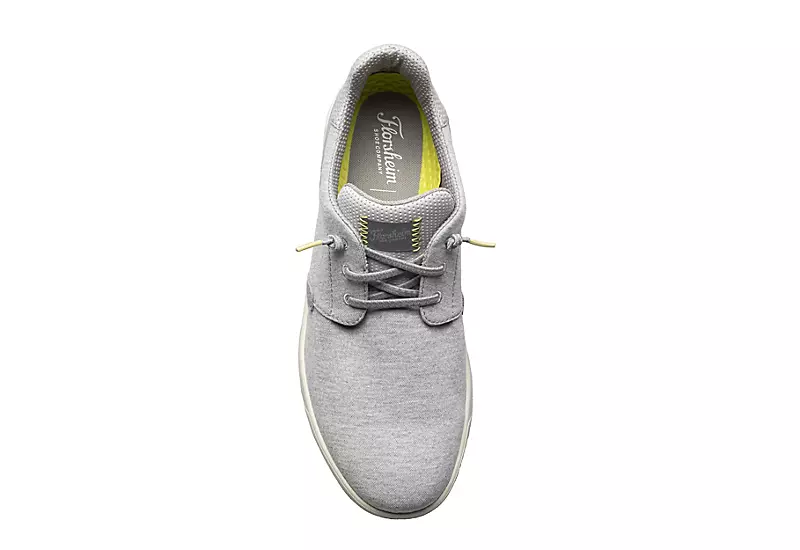 Florsheim Mens Crossover Canvas Plain Toe Slip On Sneaker - Grey 8 Florsheim Mens Crossover Canvas Plain Toe Slip On Sneaker - Grey - Image 6