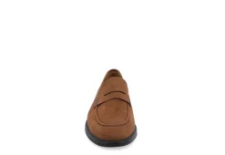Vance Co Mens Keith Loafer Oxford - Coffee -Fashion Men Shoe Store US 01 502909 02