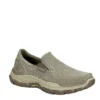 Skechers Mens Respected Slip On Sneaker - Taupe