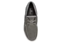 Margaritaville Mens Steady Boat Shoe - Grey -Fashion Men Shoe Store US 01 520042 05