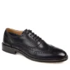 Thomas & Vine Mens Franklin Wingtip Oxford - Black -Fashion Men Shoe Store US 01 530029 00