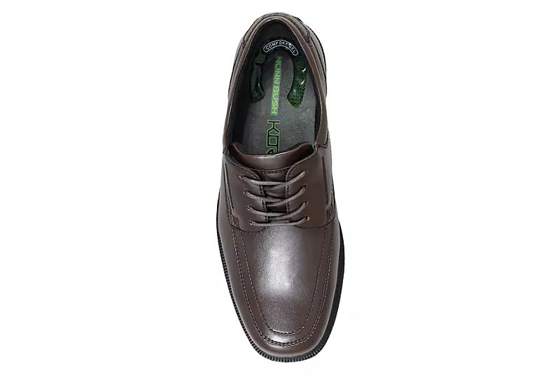 Nunn Bush Mens Bourbon Street Moc Toe Oxford - Brown 8 Nunn Bush Mens Bourbon Street Moc Toe Oxford - Brown - Image 6