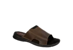 Fashion Men Shoe Store 22 Restoration Mens Savannah Slide Sandal - Brown