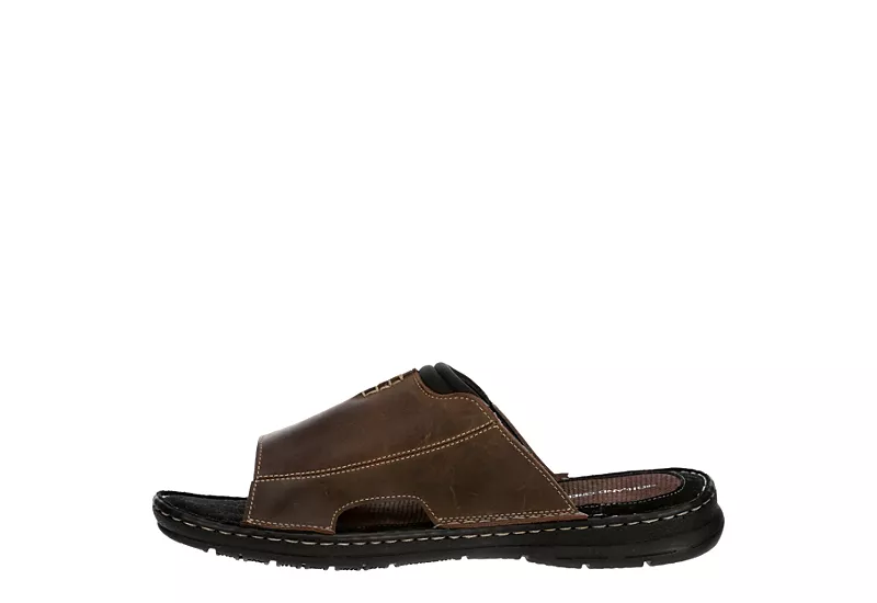 Restoration Mens Savannah Slide Sandal - Brown 6 Restoration Mens Savannah Slide Sandal - Brown - Image 4