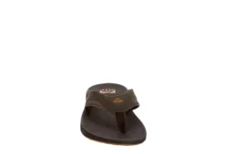 Reef Mens Fanning Flip Flop Sandal - Brown -Fashion Men Shoe Store US 01 544010 02