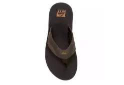 Reef Mens Fanning Flip Flop Sandal - Brown -Fashion Men Shoe Store US 01 544010 05