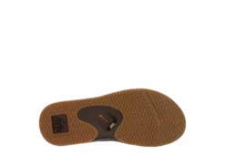 Reef Mens Fanning Flip Flop Sandal - Brown -Fashion Men Shoe Store US 01 544010 06