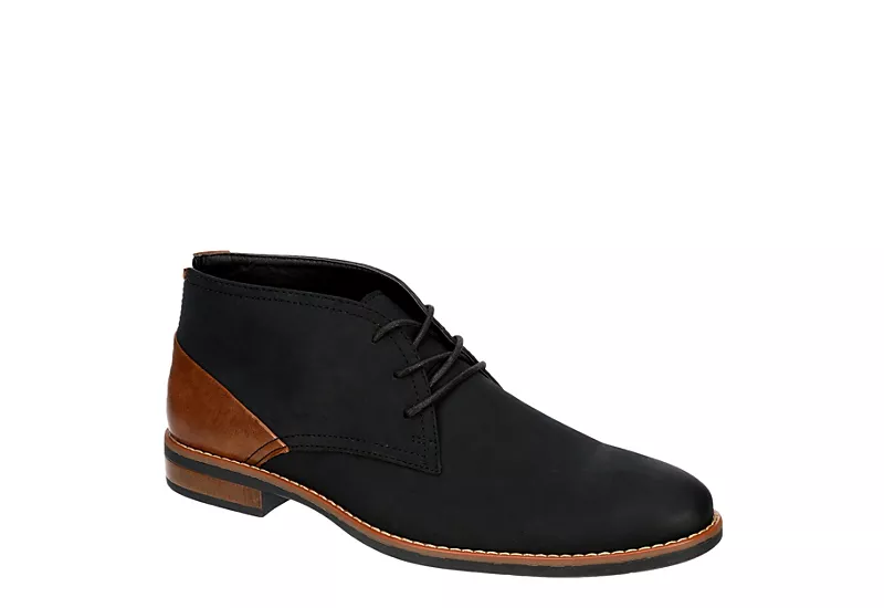 Restoration Mens Barrow Chukka Boot - Black 3 Restoration Mens Barrow Chukka Boot - Black