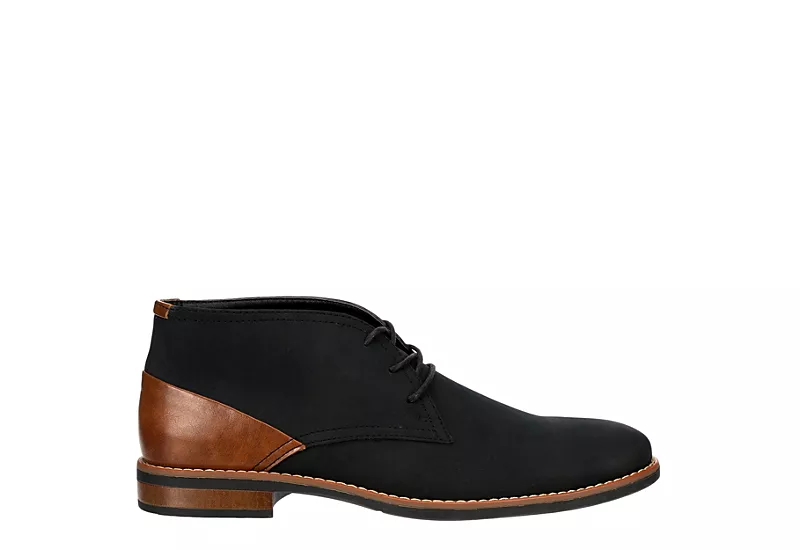 Restoration Mens Barrow Chukka Boot - Black 4 Restoration Mens Barrow Chukka Boot - Black - Image 2